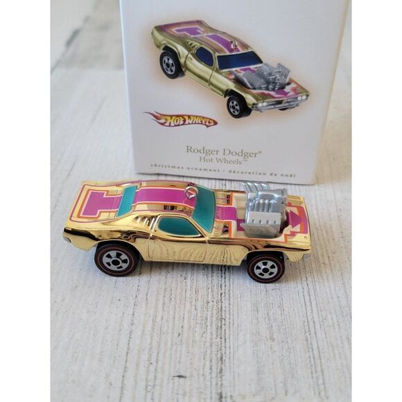 Hallmark Hot Wheels Roder Dodger 2007 ornament Xmas - Picture 5 of 8
